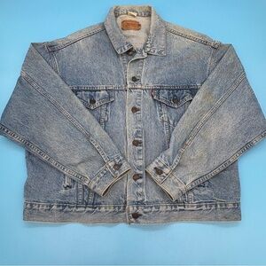 Vintage Levi’s Denim Trucker Jacket 70507-0214 Men's Size XL